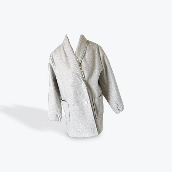 NWOT JJill Heavy Fleece Double Breasted Jacket Size small Never Worn - Picture 3 of 5